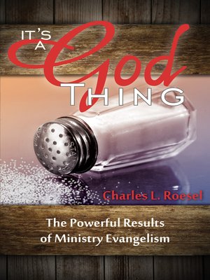cover image of It's a God Thing (The Powerful Results of Ministry Evangelism)